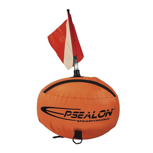 Boa di segnalazione per immersione - Torpedo - EPSEALON - in PVC / cilindrica / arancione