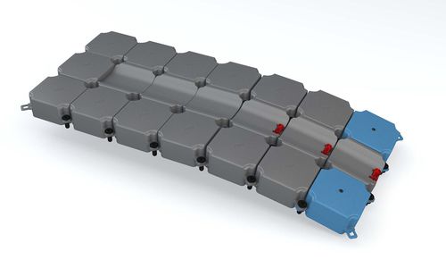 Pontile galleggiante - Jet Slider 350 - BulDock Ltd. - modulare / per ormeggio a secco di jet-ski / per marina