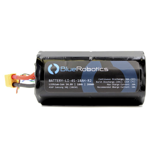 Batteria marina - Lithium battery - BlueRobotics - per ROV / per AUV / 14.8V