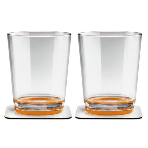 Bicchiere in plastica - maglassX GmbH - arancione / con magnete