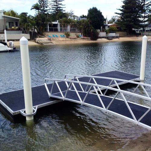 Pontile galleggiante - Strut  - GCProperty Pty Ltd T/A GCMarine - di ormeggio / per marina / in calcestruzzo