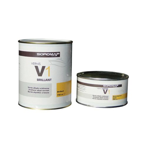 Vernice trasparente per barca - V1 - GROUPE SOROMAP - multiuso / monocomponente / lucida