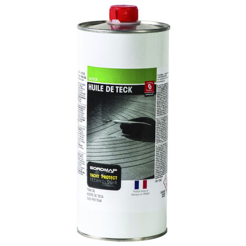 Olio per legni esotici - OILTECK - GROUPE SOROMAP - per bordo / per barca