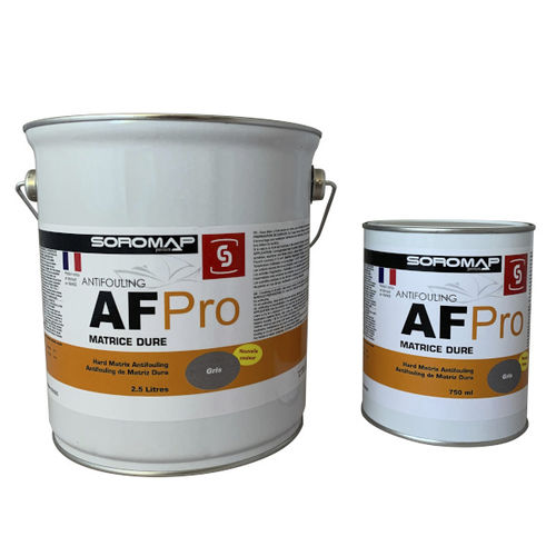 Antivegetativa per barca - AF PRO - GROUPE SOROMAP - a matrice dura / per legno / per acciaio