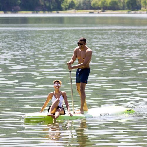 SUP per fitness - FINPO Production GmbH - per principiante / per adulto / verde