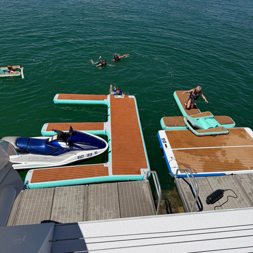 Pontile galleggiante - MYinVision, Wassersport und Freizeit Inh. Lyndsey Hieber - di ormeggio / per marina / per jet-ski
