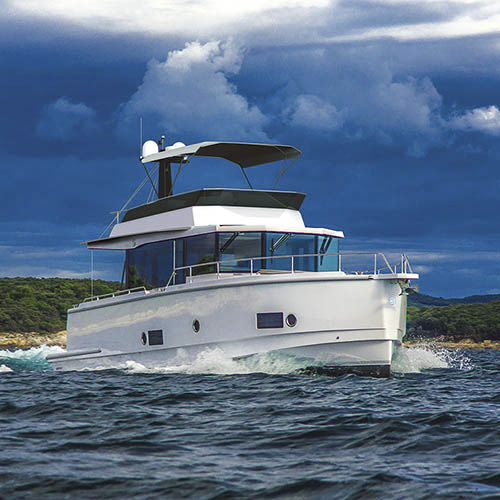 Cabinato entrobordo - 44 - Seafaring Yachts - bimotore / con fly / da crociera