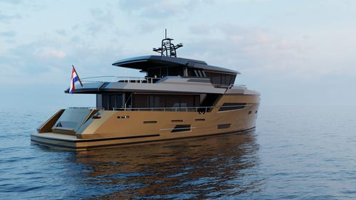 Motor-yacht da crociera - Pacific Omega 78 - Trimm Design BV - explorer / per spedizioni / con cabina di pilotaggio