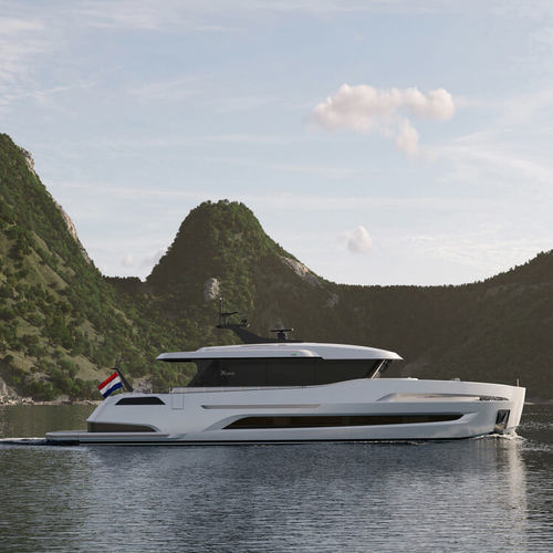 Motor-yacht da crociera - X-TREME 65 - Trimm Design BV - con cabina di pilotaggio