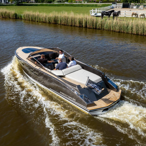 Runabout entrobordo - Proton 28 - Trimm Design BV - diesel / sportivo / tradizionale