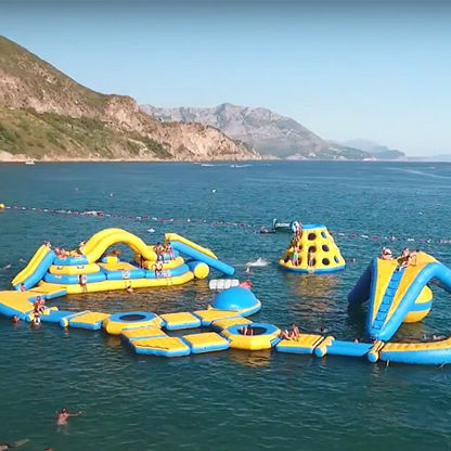 Gioco acquatico scivolo - Water City - Vector Inflatables - parco / trampolini / boa