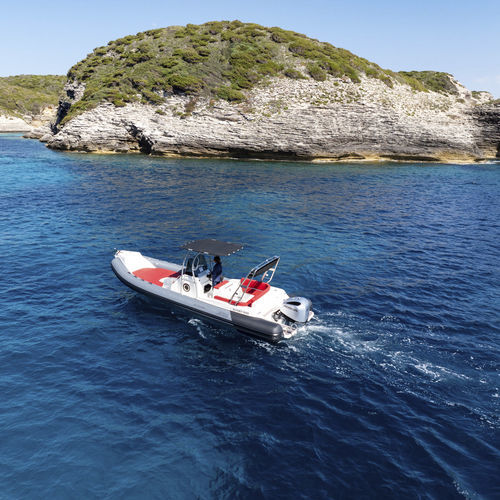 Gommone fuoribordo - ALTAGNA 800 - Fanale Marine - semirigido / open / con console centrale