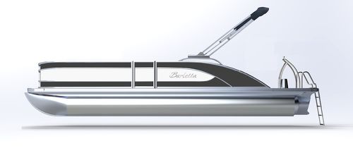 Pontoon boat fuoribordo - L25UC - Barletta Boat Company - tri-tube / max. 12 persone / max. 14 persone