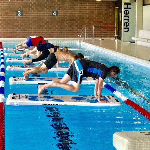 Gioco acquatico materasso - Fitmat 7'6 - Indiana Paddle & Surf - per base turistica sportiva / gonfiabile / flottante