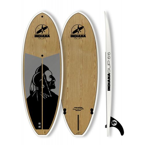 SUP allround - 6'6 - Indiana Paddle & Surf - per bambini / epossidico / in legno