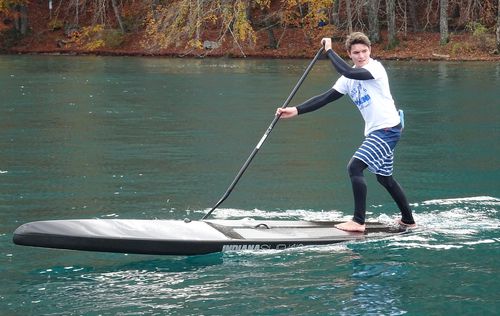 SUP da escursione - 14' - Indiana Paddle & Surf - da race / in espanso / in carbonio