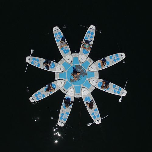 SUP gonfiabile - 10'6 Fit - Indiana Paddle & Surf - allround / per yoga / in PVC