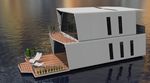 barca a motore house-boat catamarano