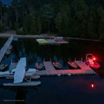 illuminazione per pontile solare