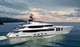mega-yacht da crociera / raised pilothouse / con 6 cabine / in acciaio