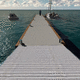 pontile galleggiante / di ormeggio / per marina / per barca