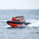 patrol boat / nave di ricerca e salvataggio / fuoribordo / in PRFV