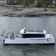 barca per trasporto passeggeri elettrica / catamarano / in alluminio / a zero emissioni