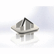 stacking cone per ancoraggio di container