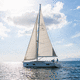 barca a vela a propulsione elettrica / da crociera / con 2 cabine / con 3 cabine