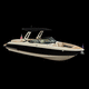 runabout entrofuoribordo / open / con dual console / bow-rider