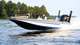 bass boat fuoribordo / a benzina / con scafo planante / open