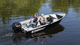 bay boat fuoribordo / a gas / open / con console laterale