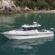 cabin-cruiser entrobordo / fuoribordo / con cabina di pilotaggio / da pesca sportiva