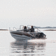 runabout fuoribordo / con dual console / bow-rider / da sci nautico