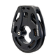 bozzello singolo / a frizione / con attacco tessile / con cuscinetto a rulli