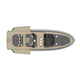 cabinato entrobordo / trimotore / soft-top / max. 18 persone