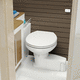 WC marino / elettrico / con frantumatore