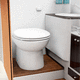 WC marino / elettrico / con frantumatore / in ceramica