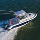 walkaround fuoribordo / bimotore / con dual console / da pesca sportiva