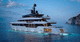 mega-yacht da crociera / raised pilothouse / non specificato / in acciaio