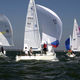fiocco / per imbarcazione a chiglia da regata monotipo / cross-cut / J22