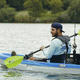 pagaia per kayak / da turismo / da pesca / asimmetrica