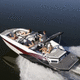 bay boat entrobordo / open / con dual console / bow-rider