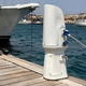 colonnina di distribuzione elettrica / di distribuzione di acqua / con illuminazione incorporata / per pontile
