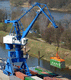 gru per cantiere navale / portuale / per carico pesante / con braccio