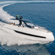 cabinato entrobordo / soft-top / max. 14 persone / con cabina