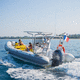 gommone fuoribordo / semirigido / con console centrale / open