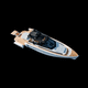 motor-yacht da crociera / open / con doppio ponte a terrazza / IPS POD