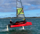 deriva singola / con foil / da regata / con trapezio singolo