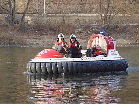 Hovercraft per il salvataggio